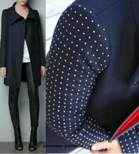 RARO CAPPOTTO ZARA BLU NAVY