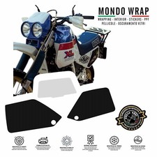 adesivi/stickers tabelle porta numero XL 600 LM doppio faro Paris Dakar Offroad