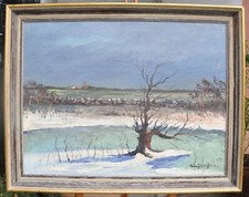 Pittura olio scandinava su - pittura,