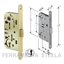 SERRATURA PATENT PORTE INTERNA