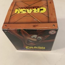 Set figurine crash - crash, bandicoot