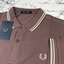 Polo uomo FRED PERRY marrone