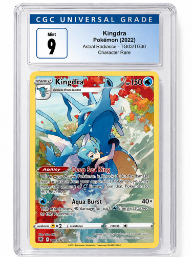 Cgc kingdra tg03 - 9, tg03/tg30