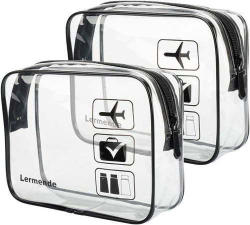 Trousse trasparente borsa - trousse, trasparente,