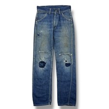 Jeans vintage anni 50 Tuf Nut sanforizzati cowboy denim fattoria sbiaditi invecchiati made in USA