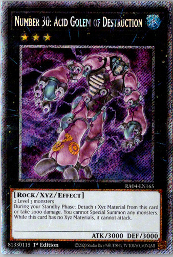 Numero golem acido della - 30:,