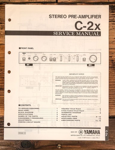 Yamaha preamplificatore - c-2x, /