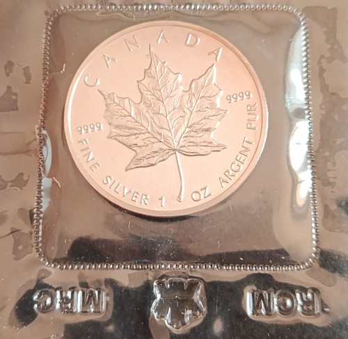 Moneta argento 9999 - canada, 5