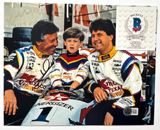 MARIO ANDRETTI FOTO FIRMATA