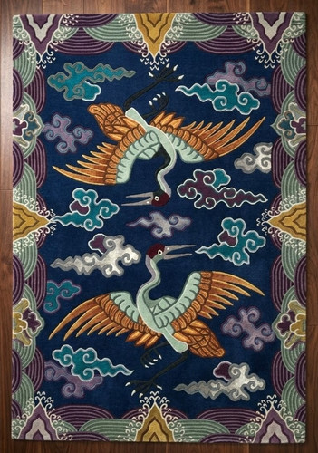 Antico tappeto tibetano