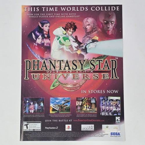 Phantasy star universe ps2 - star,