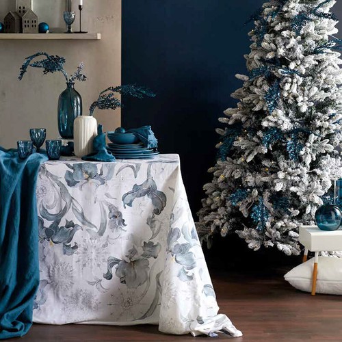 Iris tovaglia natale - -, senza