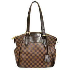 Borsa tote bag originale Louis Vuitton Verona MM Damier Ebene borsa a mano N41118 DU3193