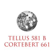 TELLUS 581 B - CORTEBERT 661: Parti da elenco - Parts from list