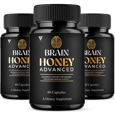 (3 Pack) Brain Honey Advanced