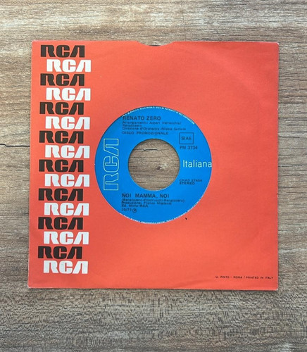 Renato zero mamma 7 - zero, 7"