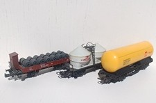 LIMA TRENO scala H0 LOTTO 3 VAGONI MERCI