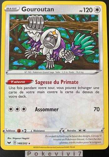 Carte pokemon gouroutan - carte,