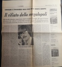 Vecchio articolo giornale - articolo, di