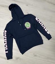 NUOVO FRANKIE GARAGE FELPA CON CAPPUCCIO PULLOVER FELPA SWEATER M MEDIUM FELPA CON CAPPUCCIO