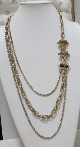 Collana lunga dichiarazione