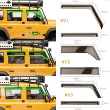 Visiera antipioggia simulata