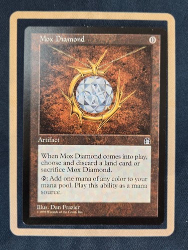 Mtg mox diamond stronghold - -,