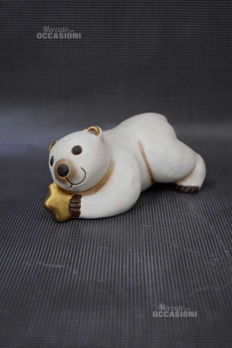 Thun white bear porcelain with - porcelain,