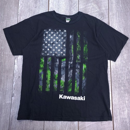 Kawasaki shirt mens black - t-shirt, xl