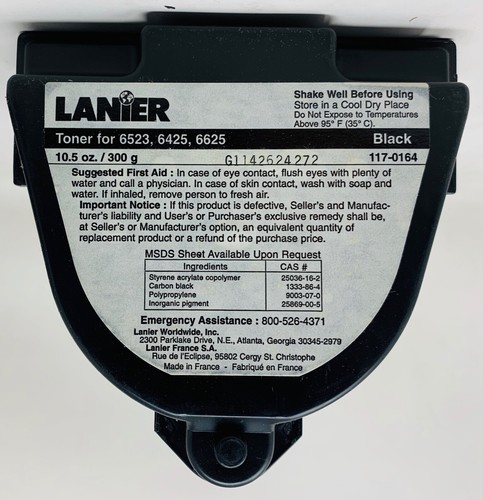 Lanier 117 0164 - lanier, 117-0164