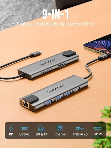 Hub adattatore usb - hub, c