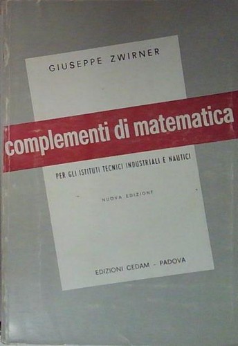 Giuseppe zwirner v2079 libro - v2079,