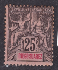 Timbre 1893 colonies diego - colonies, fr.