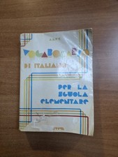 Vocabolario / dizionario di italiano per scuola elementare, edizione 1993