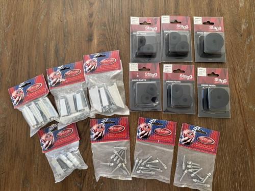 Lotto parti batteria stagg - lotto,