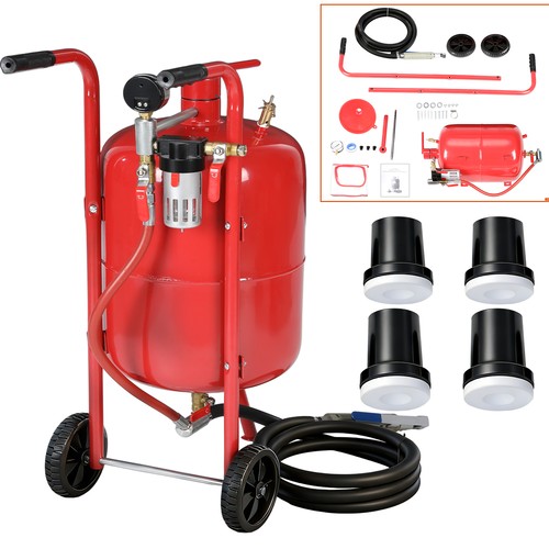 Sabbiatrice mobile 38l unità - mobile,