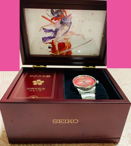 Seiko sakura wars 25th limited - sakura,