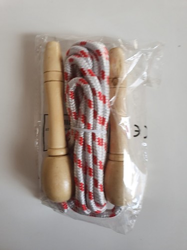Corda saltare legno fitness - saltare,