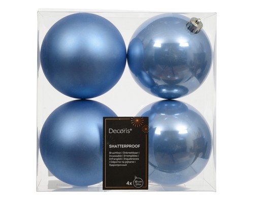 Palline natale 10cm - di,