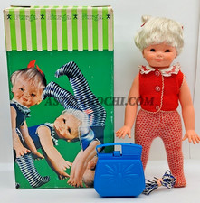 FURGA CAPRIOLINA BAMBOLA DOLL VINTAGE 1969 FUNZIONANTE OTTIME CONDIZIONI