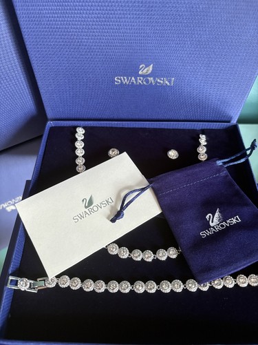 Swarovski set collana tennis - set,