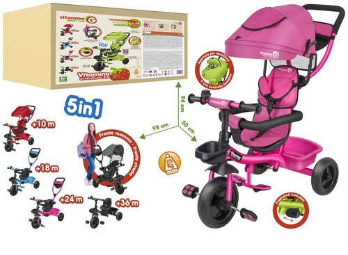 Triciclo con maniglione - con,
