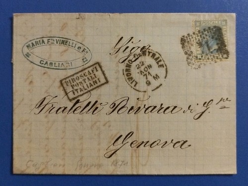 1871 via mare cagliari a - 1871, da