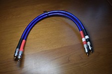 Cavo RCA 8K BLU 50 cm coppia