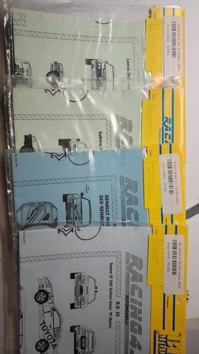 Decal rally set - 1/24, racing
