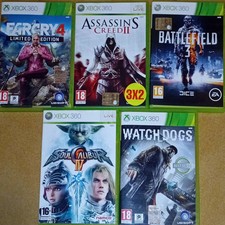 Lotto 5 Videogiochi XBOX 360