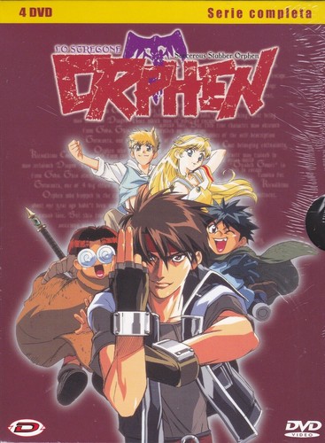 Dvd box cofanetto orphen lo - dvd,