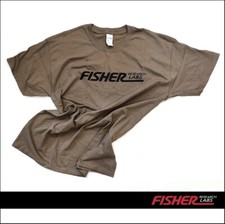T-SHIRT MAGLIETTA FISHER LABS LOGO UOMO METAL DETECTOR CERCA METALLI GADGET