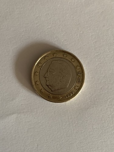 Moneta rara euro belgio 1 - rara, da