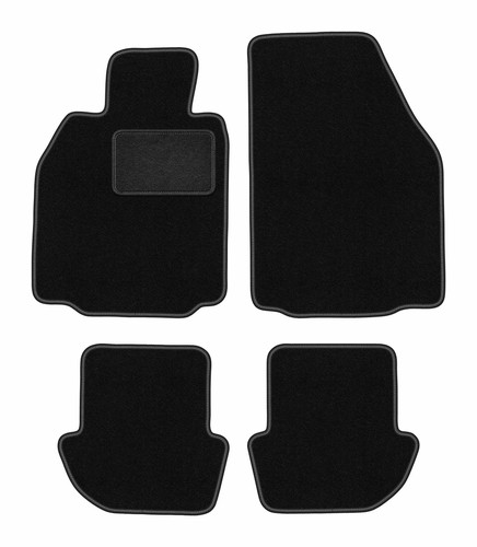 Tappetini velluto nero - tappetini, in